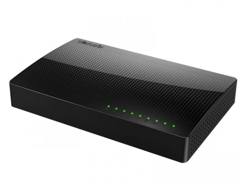 Tenda SG108 Desktop Switch V4.0 8-Port, 1000Mbps, Crni