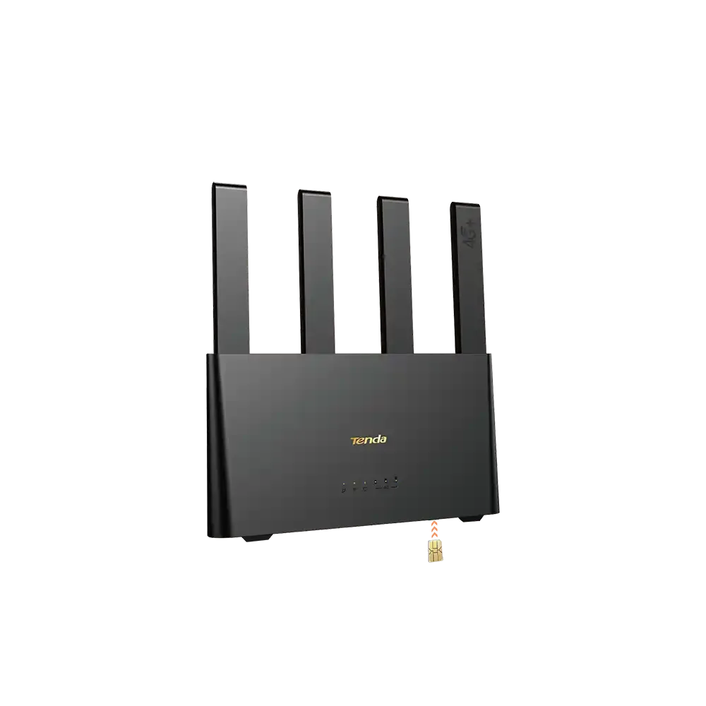 Tenda 4G08 Wireless 4G LTE Router AC1200 sim slot 1x Lan 1x Wan 2 External 4G/3G/2G/2 Internet Wi-Fi