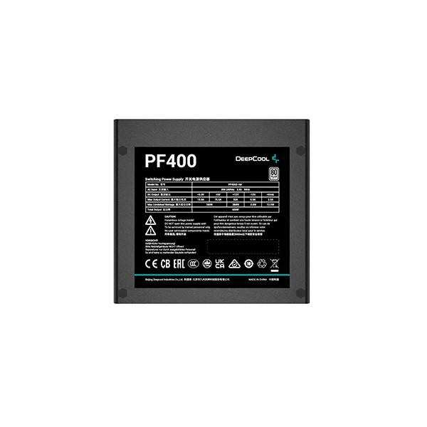 DeepCool PF400 Napajanje, Crno