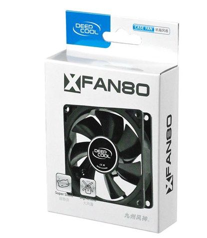 DeepCool Ventilator za kućište Hydro bearing 1800rpm XFAN80