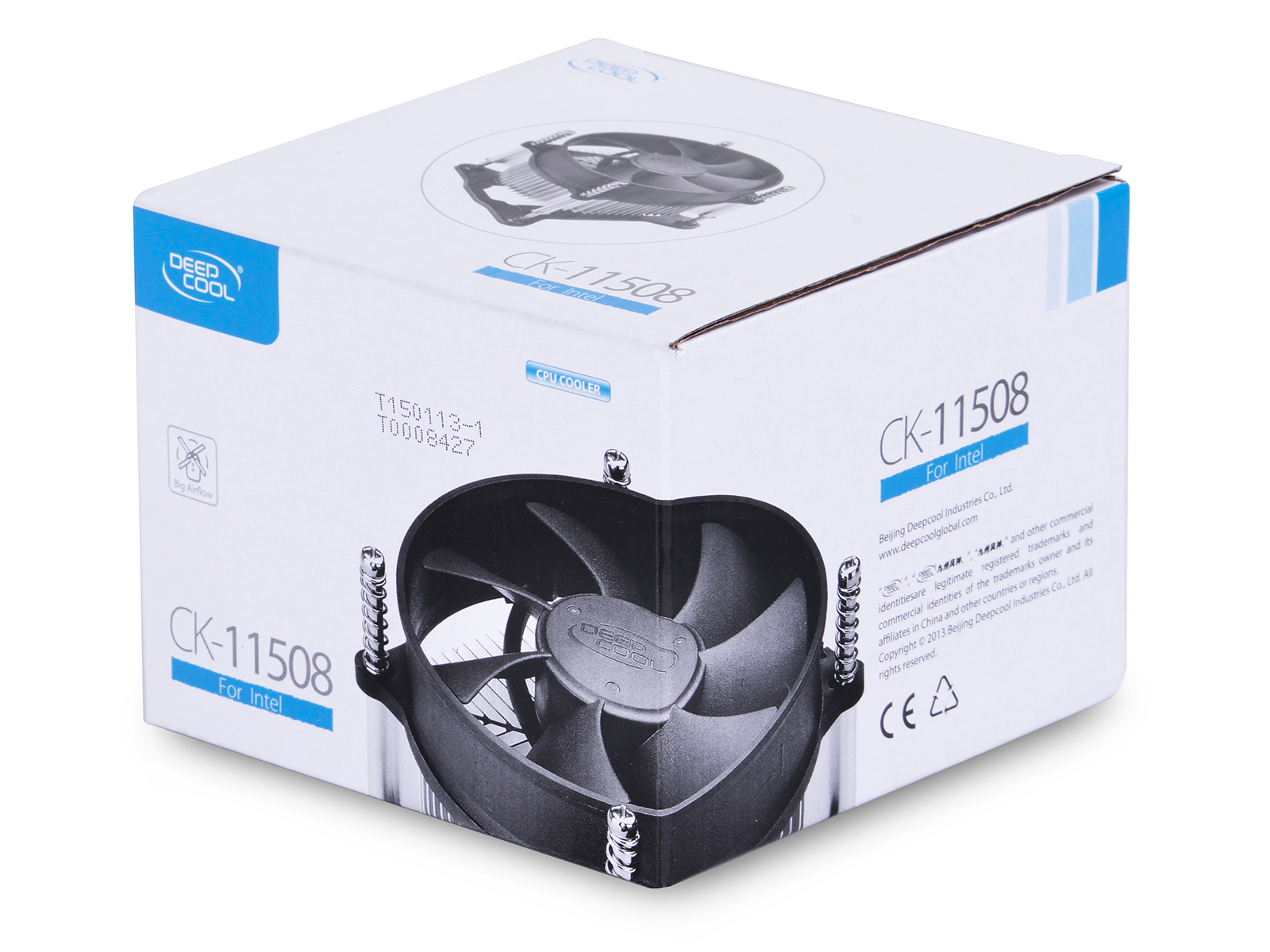 DeepCool komponenta za hlađenje računara 9,2 cm cm, Crno, Belo
