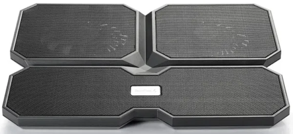 DeepCool Multi Core X6 Hladnjak za laptop 15.6 2x140mm+100mm.Fan 1000/1300rpm 121CFM 24dB 380x295x24