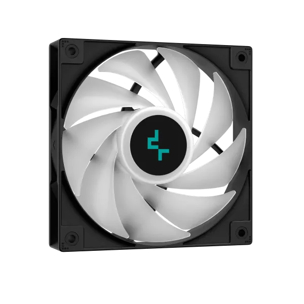 DeepCool AG400 Digital Plus Kuler za procesor sa displejem 2x120mm 2100rpm, Crni