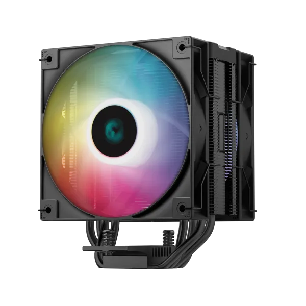 DeepCool AG400 Digital Plus Kuler za procesor sa displejem 2x120mm 2100rpm, Crni