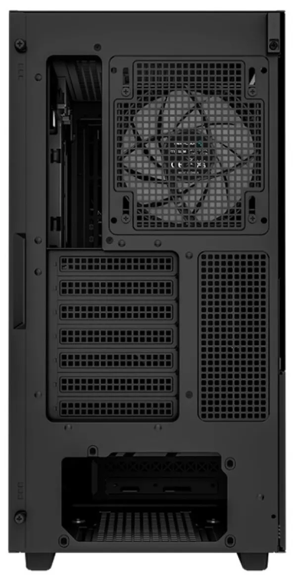 DeepCool CH560 Kućište DIGITAL ATX Bočno staklo Dual Status Display 3xLED 140mm +1x120mm USB-C, Crno
