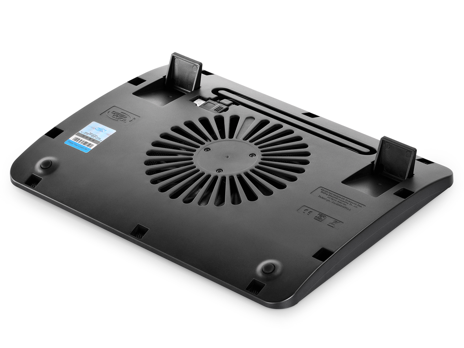 DeepCool Wind Pal Mini podloga za hlađenje notebook računara 39,6 cm (15.6") 1000 RPM, Crna