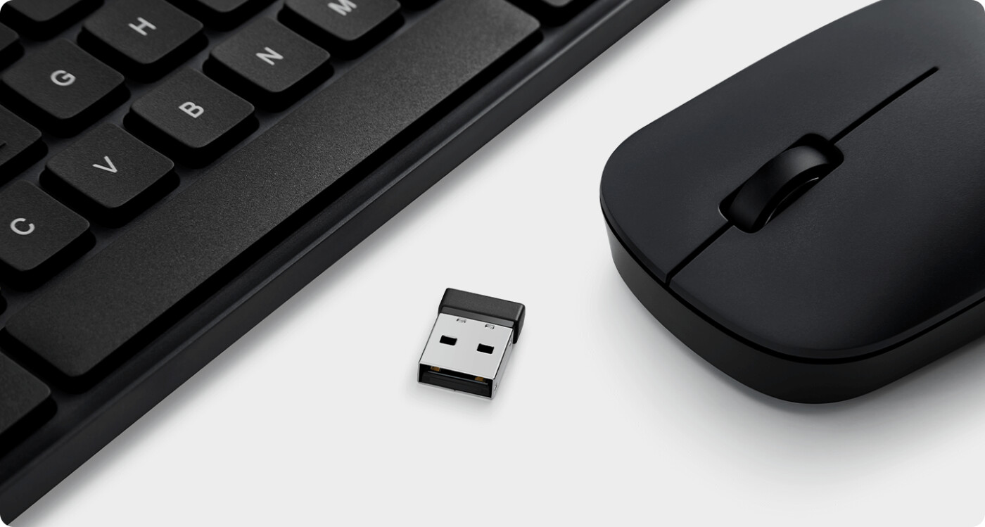 Xiaomi BHR6100GL Mi Set bežična tastatura i miš, Crni