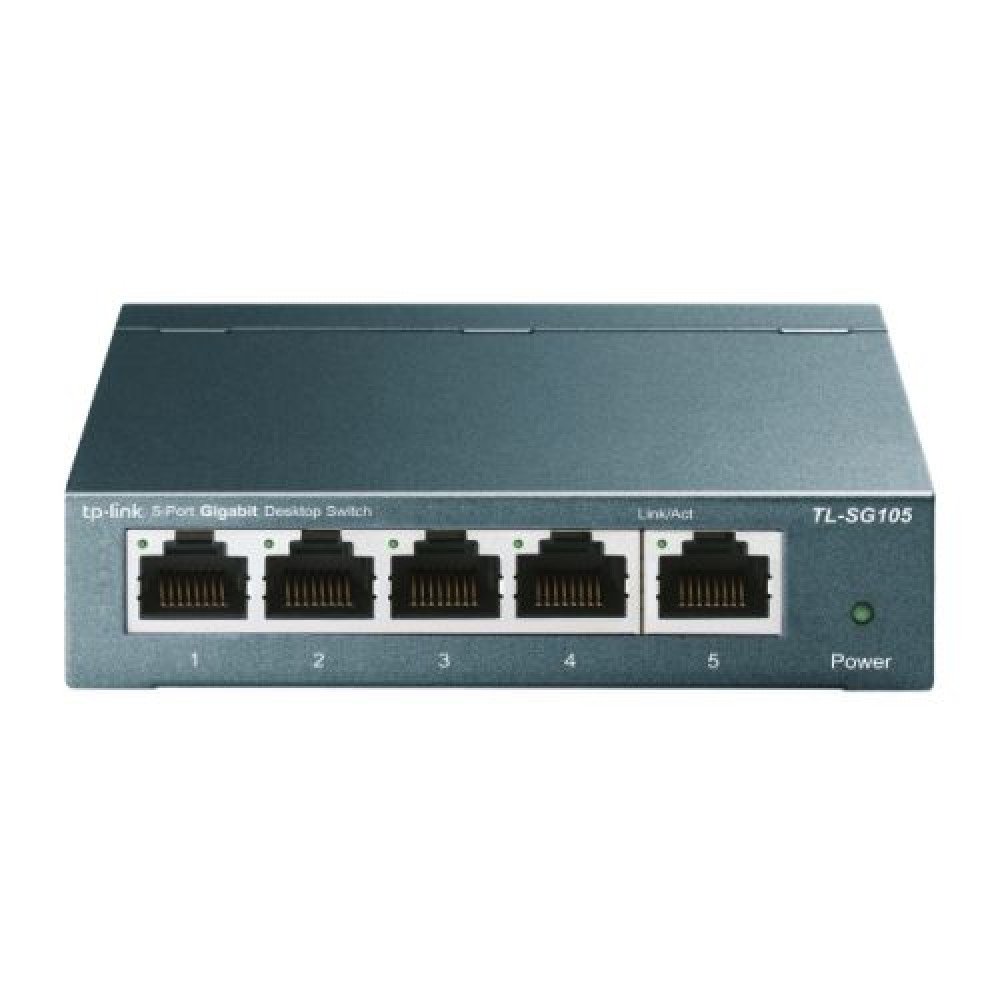 TP-Link TL-SG105 Switch Gigabit/10/100/1000Mbps, Crni