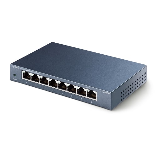 TP-Link TL-SG108 Switch Gigabit, Plavi