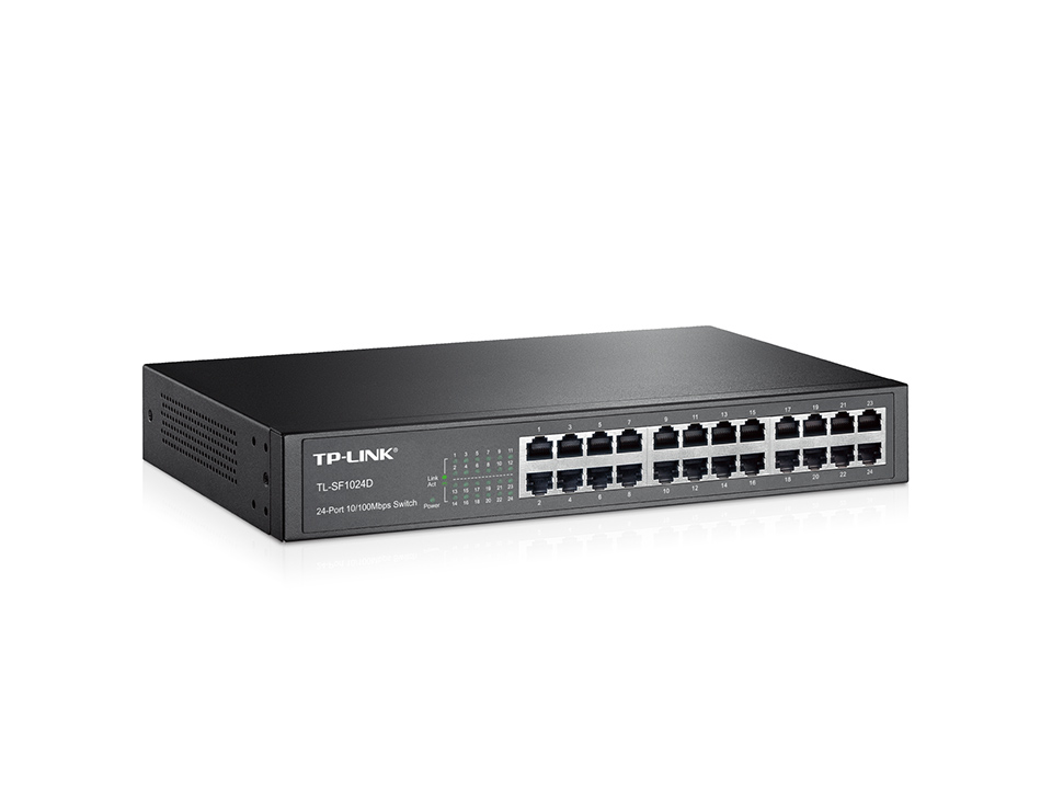 TP-Link TL-SF1024D Switch 24x RJ45/10/100Mbps/Rackmount metalno kućište