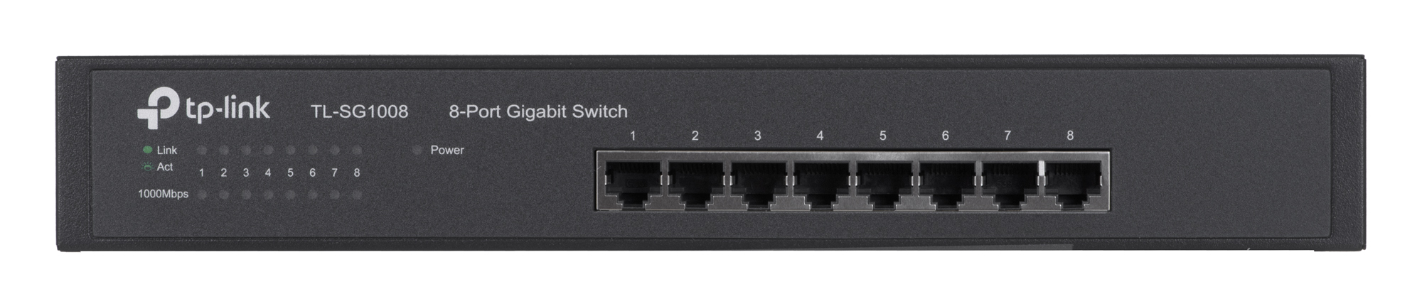 TP-Link TL-SG1008 Switch 8-port, Crni