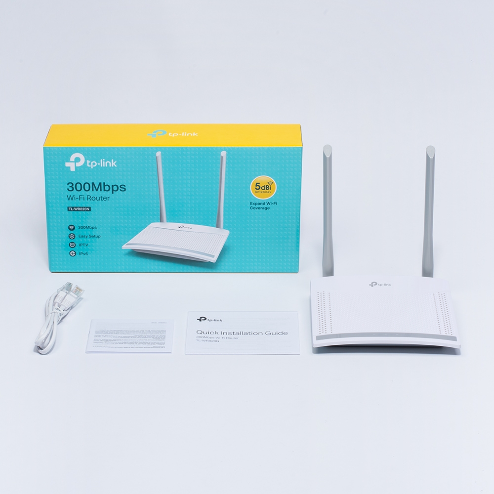 TP-Link TL-WR820N bežični ruter Fast Ethernet Jedan opseg (2.4 GHz), Belo