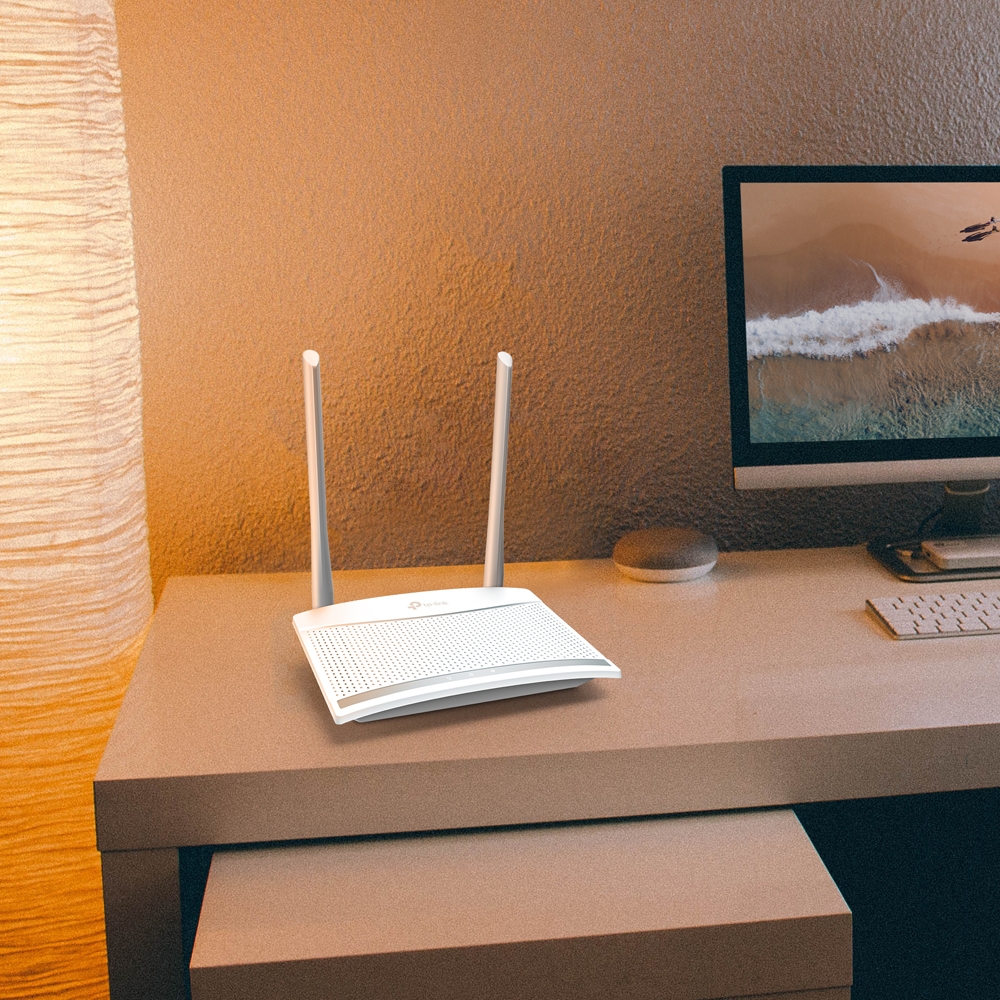TP-Link TL-WR820N bežični ruter Fast Ethernet Jedan opseg (2.4 GHz), Belo