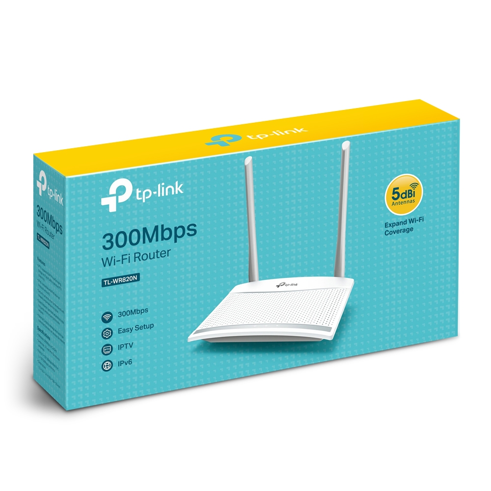TP-Link TL-WR820N bežični ruter Fast Ethernet Jedan opseg (2.4 GHz), Belo