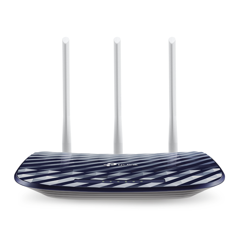 Wireless Router TP-Link Archer C20 AC750 450Mbps/ext x 3/2.4-5GHz/1WAN/4LAN/1USB WDS, WMM, WPS