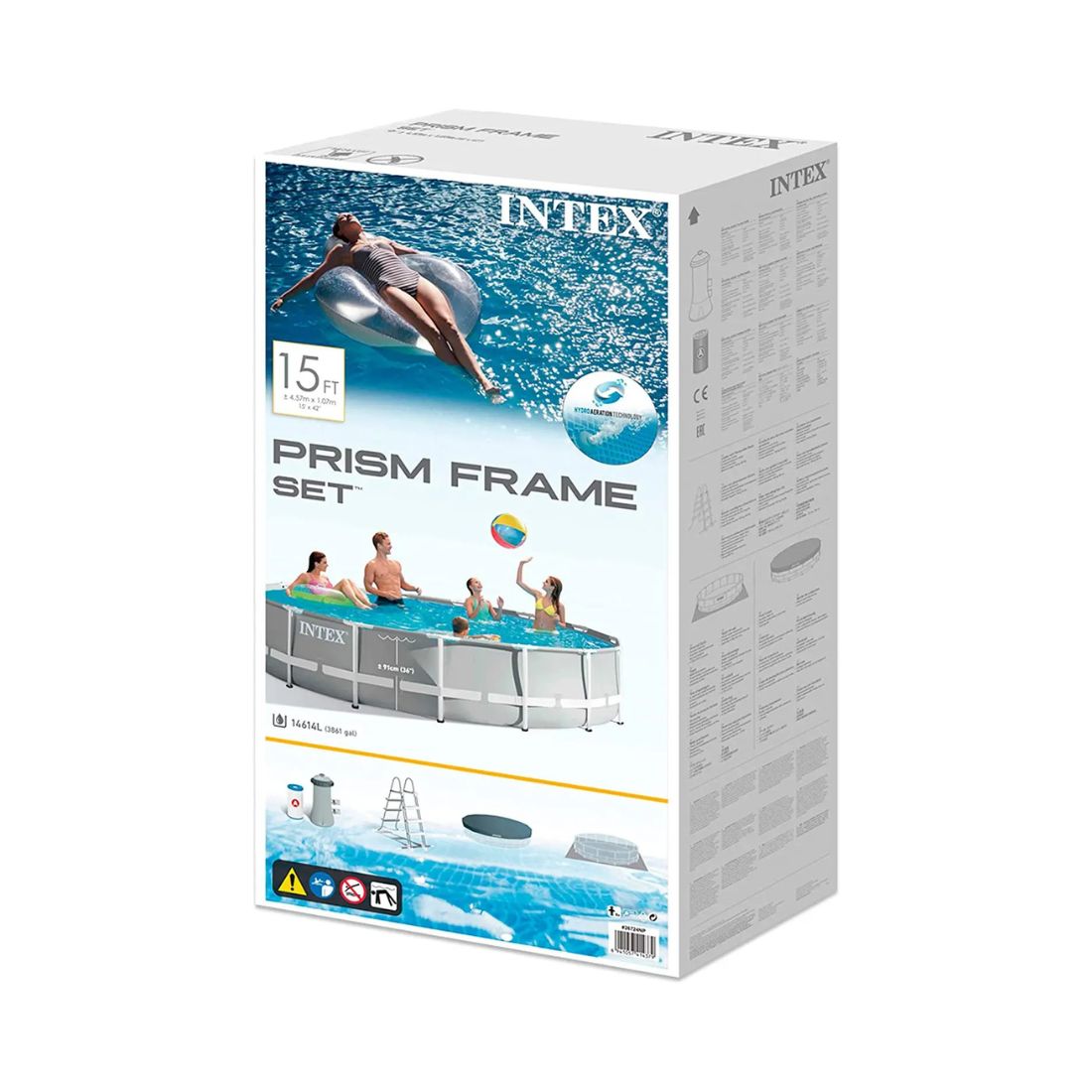 Intex Prism Frame Bazen sa metalnim okvirom 4.57x1.07 m