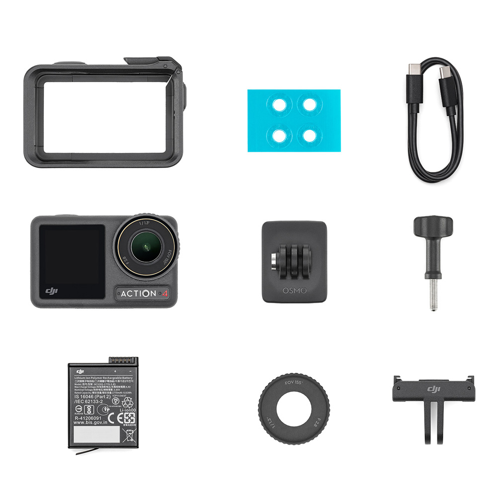 DJI Osmo Action 4 Akciona Kamera Standard Combo