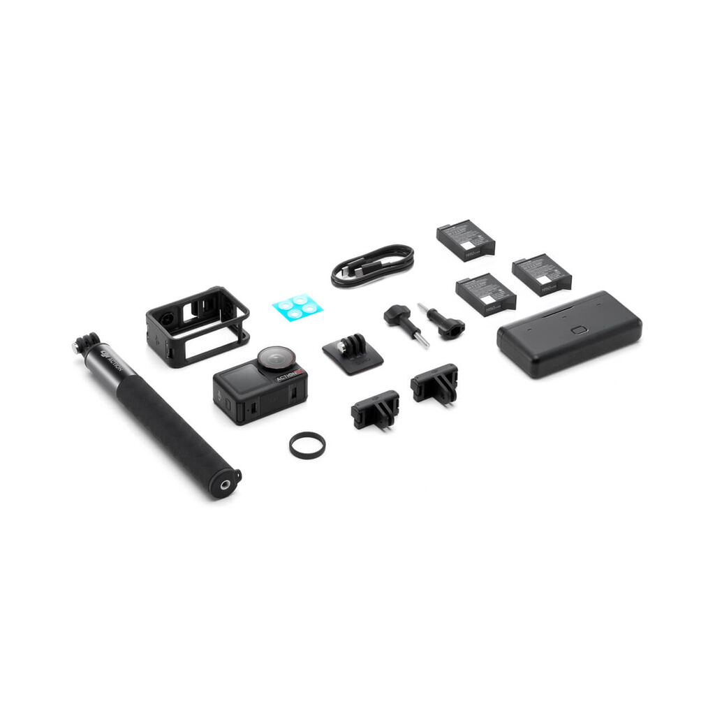 DJI Osmo Action 5 Pro Adventure Combo Akciona kamera, Crna