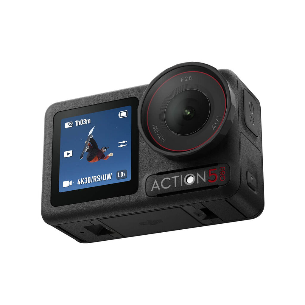 DJI Osmo Action 5 Pro Adventure Combo Akciona kamera, Crna