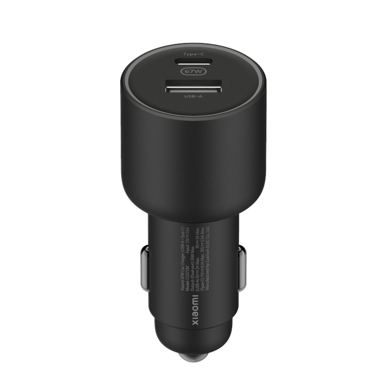 Xiaomi Mi 67W Car Charger (USB-A + Type-C)