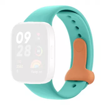 Xiaomi Mi Redmi Watch 3 Silicone Strap Aqua Blue
