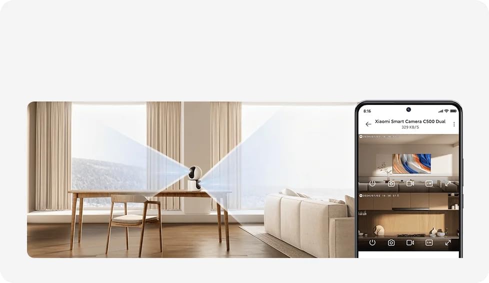 Xiaomi Smart Camera C500 Dual EU