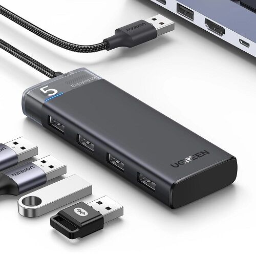 UGREEN CM653 USB Hub 3.0 sa 4 porta 5Gb/s