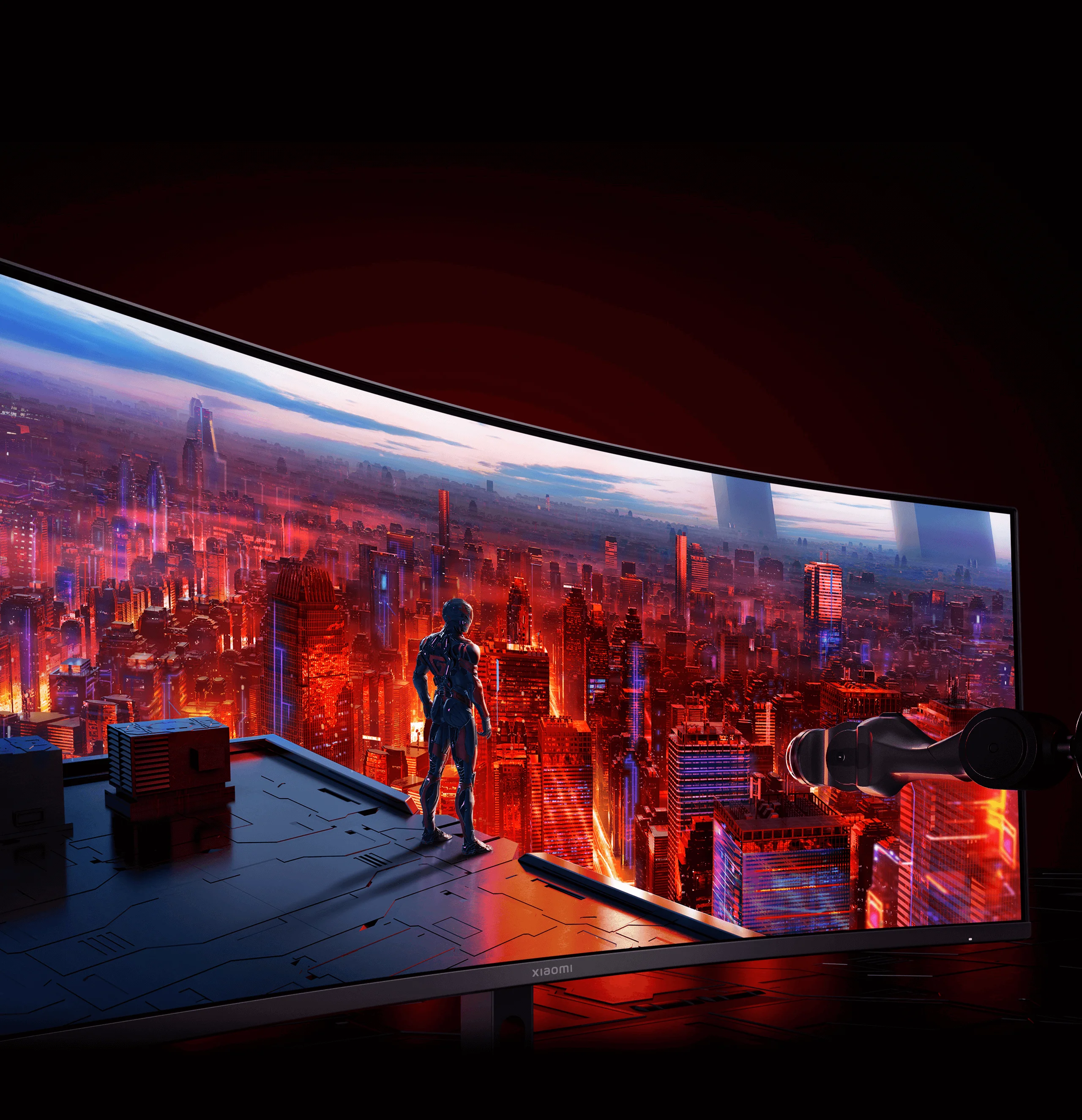 Xiaomi G34WQi Gaming monitor 34" 3440 x 1440 180 Hz HDR10, Crni