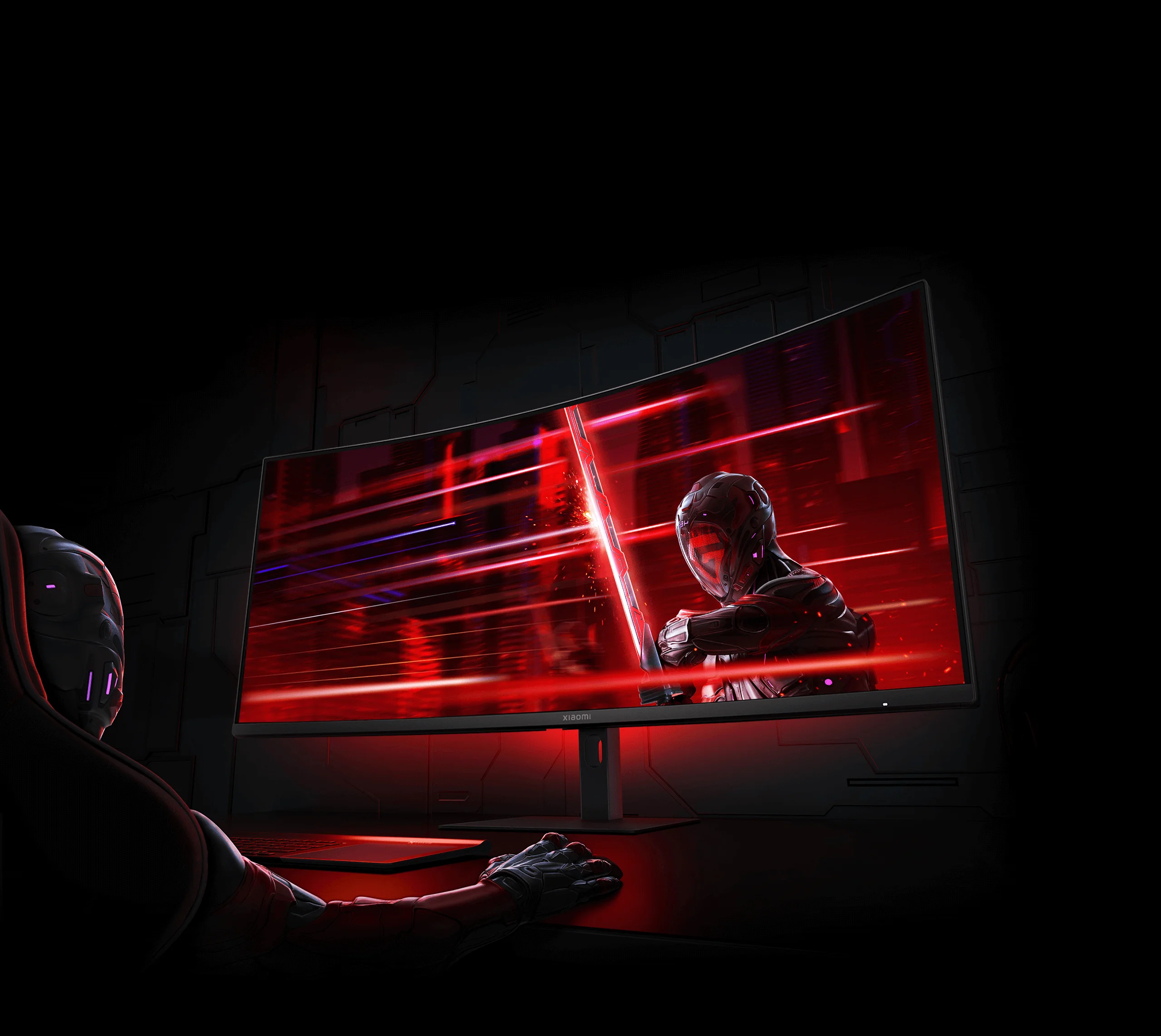 Xiaomi G34WQi Gaming monitor 34" 3440 x 1440 180 Hz HDR10, Crni