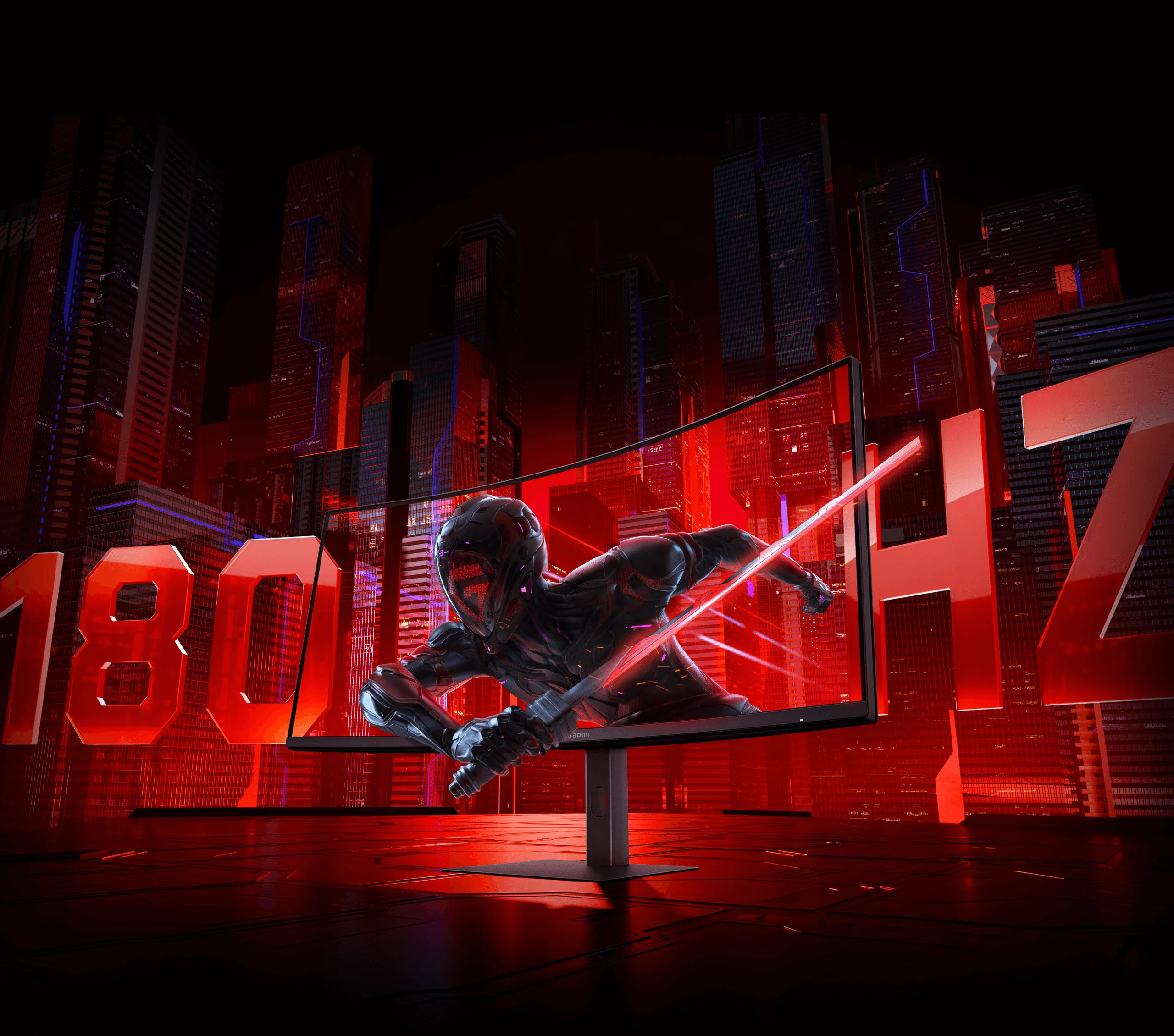 Xiaomi G34WQi Gaming monitor 34" 3440 x 1440 180 Hz HDR10, Crni
