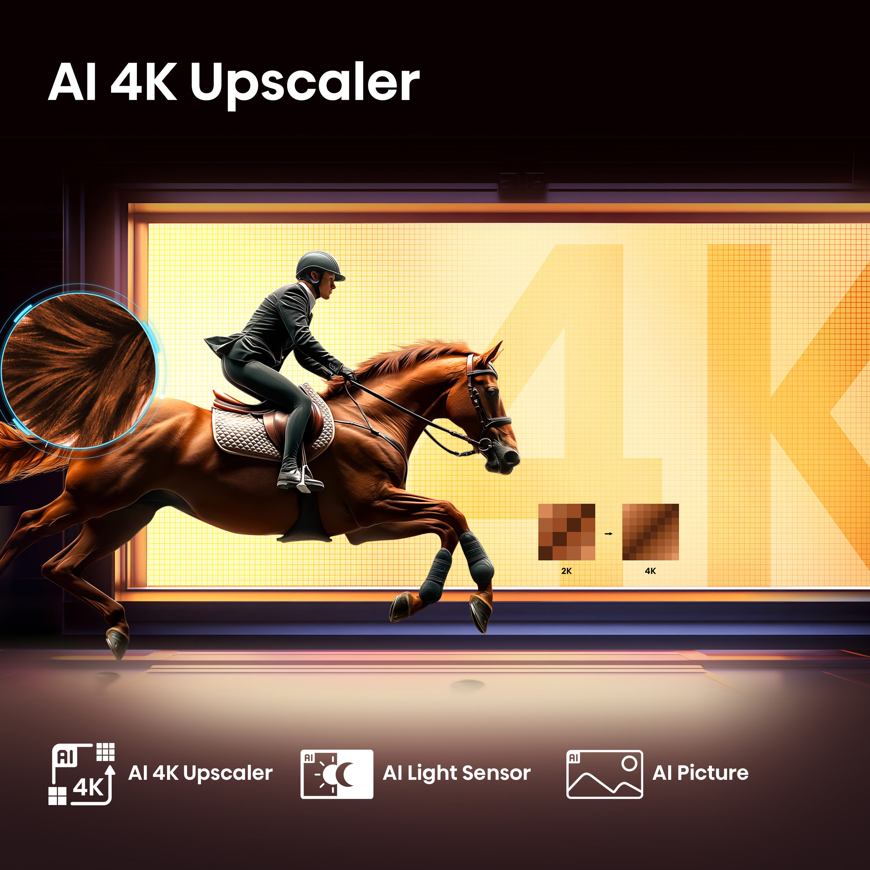 Hisense 55E7Q Televizor 55" QLED 4K UHD Smart TV