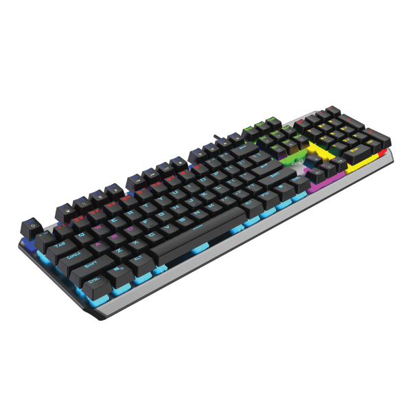 AULA F2066-II Gaming tastatura Blue Switch Mehanička, Sivo-Crna
