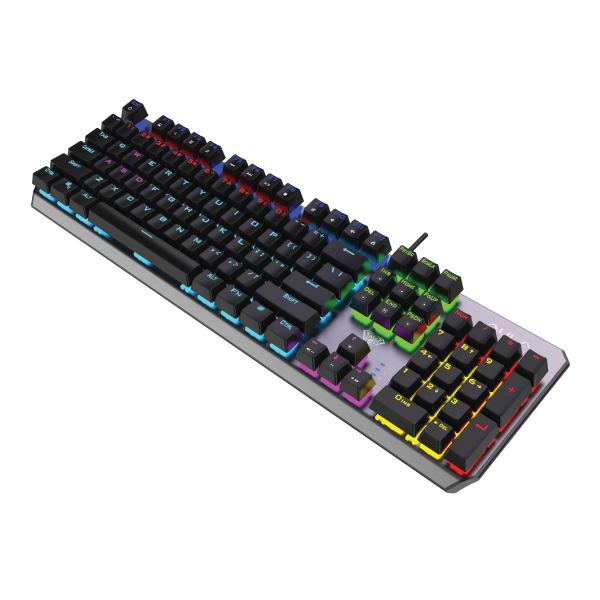 AULA F2066-II Gaming tastatura Blue Switch Mehanička, Sivo-Crna