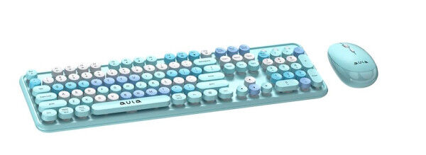 AULA AC306 Set tastatura i miš 2.4Ghz, Plavi