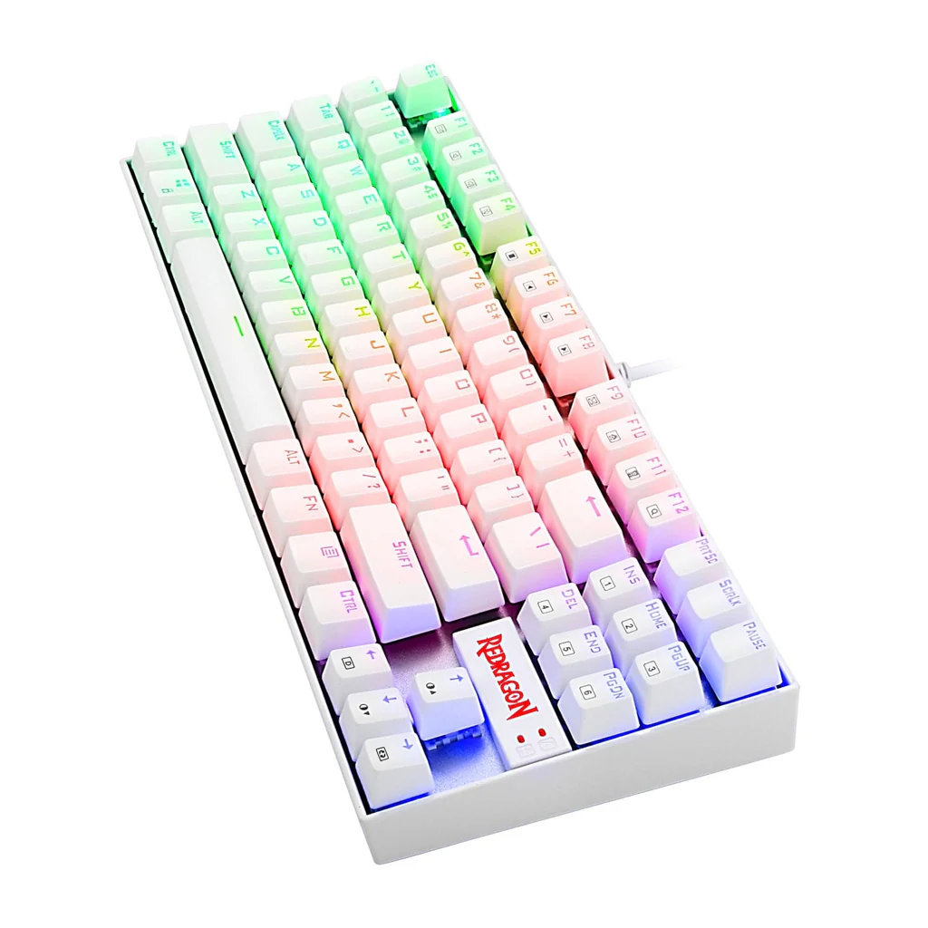 Redragon Kumara K552-RGB Gaming tastatura Mechanical Red Switch, Bela