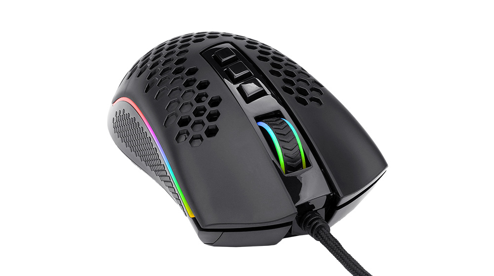 Redragon Storm M808 Gejmerski miš, Crni