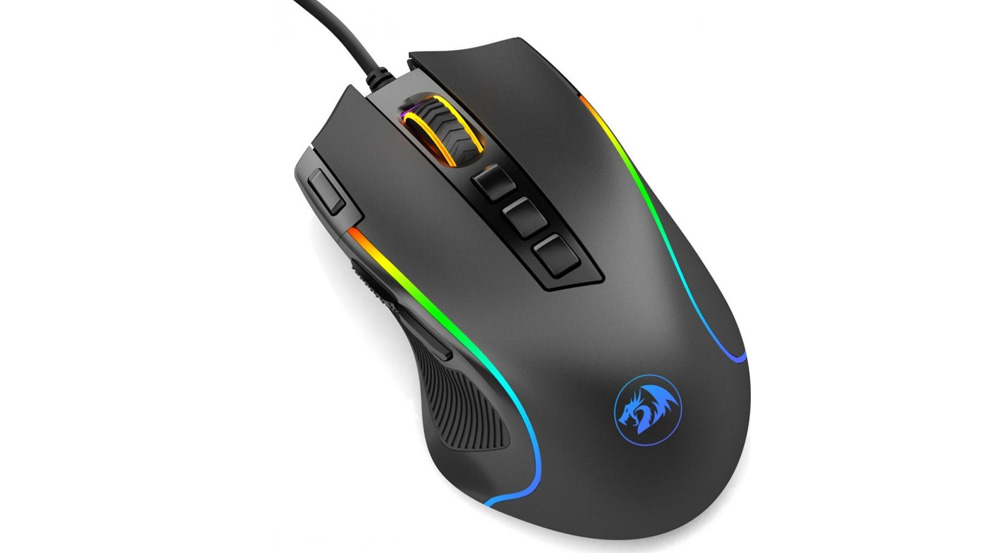 Redragon Predator M612 Gejmerski miš RGB 8000 DPI 5 nivoa DPI, Crni