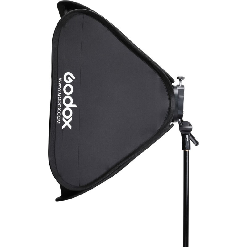 Godox SGGV-8080 Softbox za blic sa S2 type nosačem i gridom 80x80cm, Crni