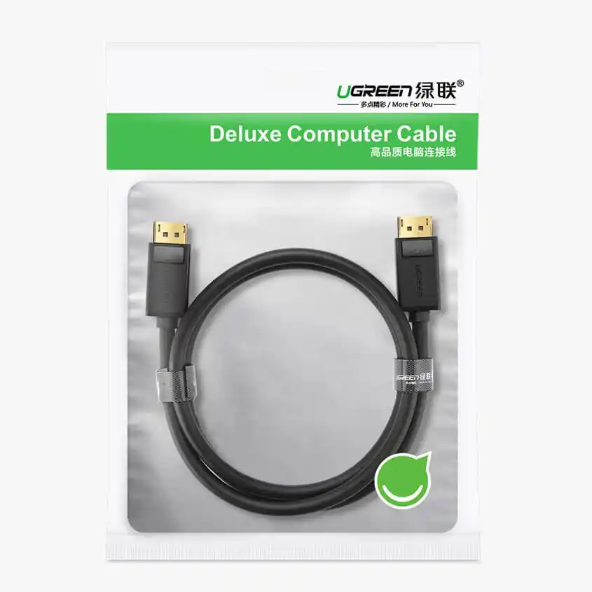 UGREEN DP102 Kabl DisplayPort M/M 1m, Crni