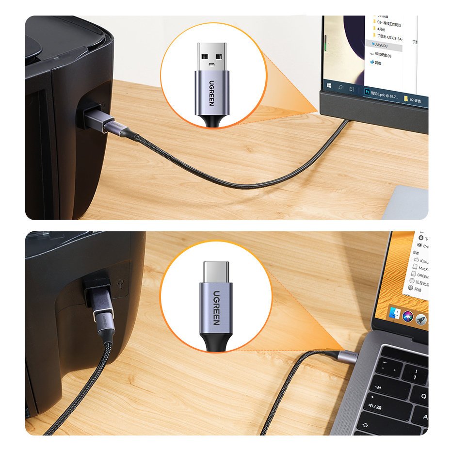 Ugreen Adapter USB Type C na USB tip B