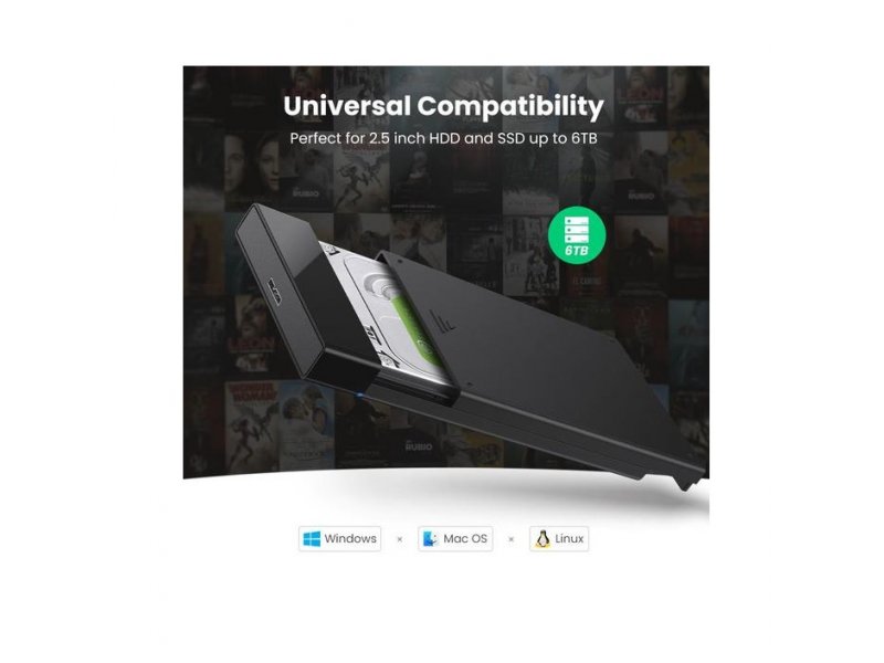 UGREEN US221 Kućište za Hard disk 2.5'' SATA USB 3.1