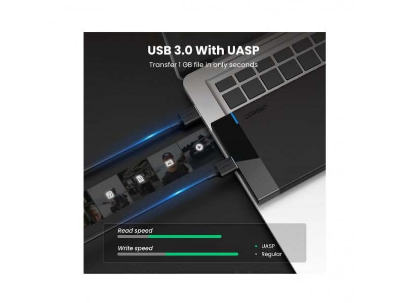 UGREEN US221 Kućište za Hard disk 2.5'' SATA USB 3.1