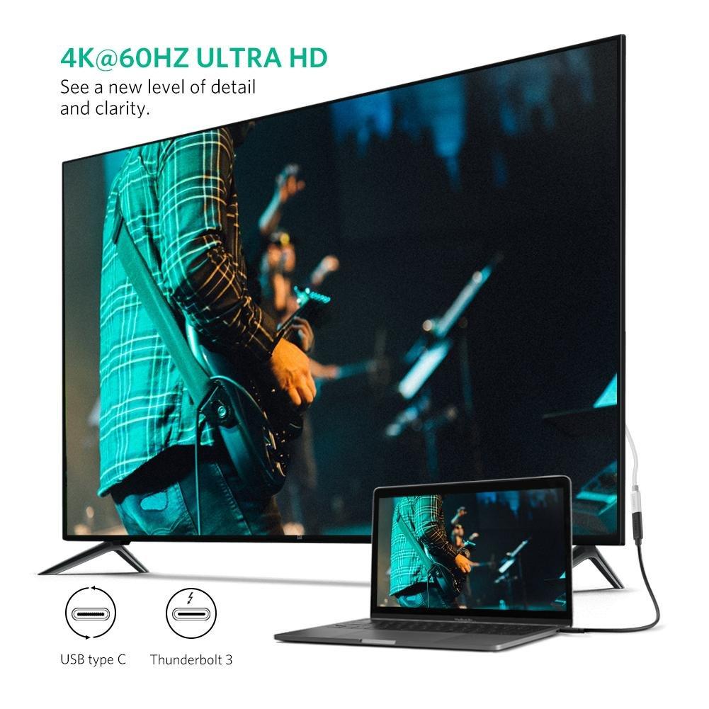 UGREEN ED008 USB Tip C M na Tip C F kabl 0.5m