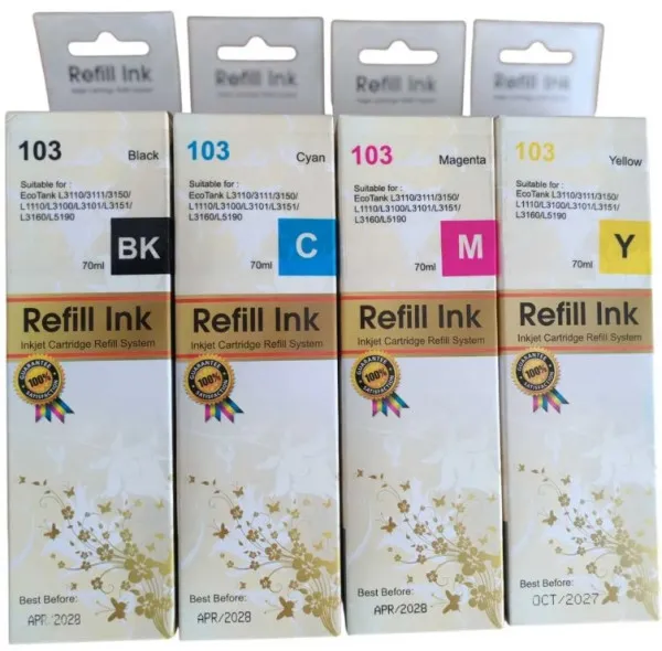 Sinocopy EPIJ103SC Inkjet dopuna za Epson SINO 70 ml, Crna