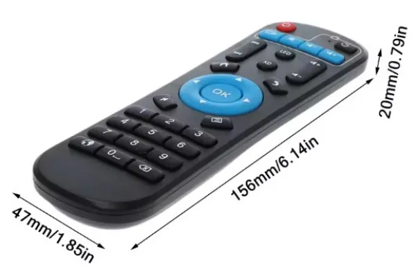 Gembird GMB-X96 MAX+ Smart TV box S905X3 quad Mali-G31MP 4K KODI programmable IR 2/16GB DDR3