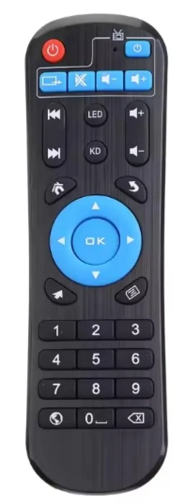 Gembird GMB-X96 MAX+ Smart TV box S905X3 quad Mali-G31MP 4K KODI programmable IR 2/16GB DDR3