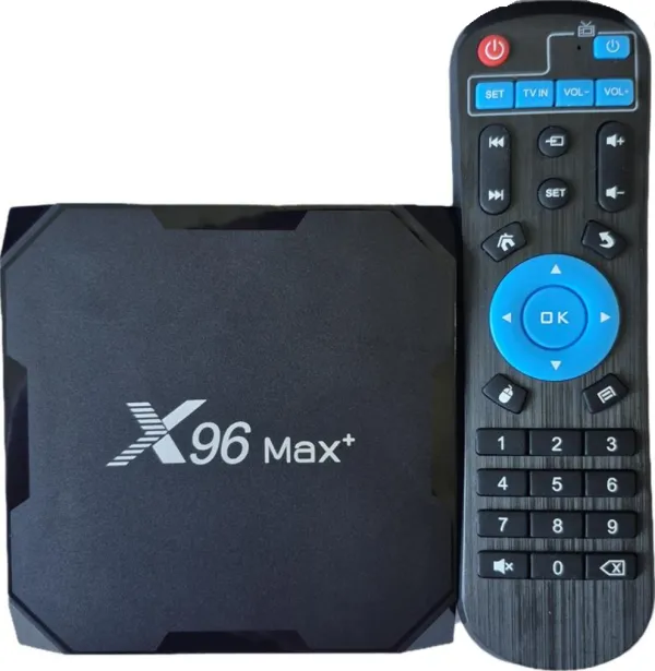 Gembird GMB-X96 MAX+ Smart TV box S905X3 quad Mali-G31MP 4K KODI programmable IR 2/16GB DDR3