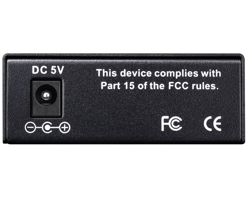 Cudy MC220 Konverter Gigabit Ethernet Fiber sa 1 SFP slotom, Crni
