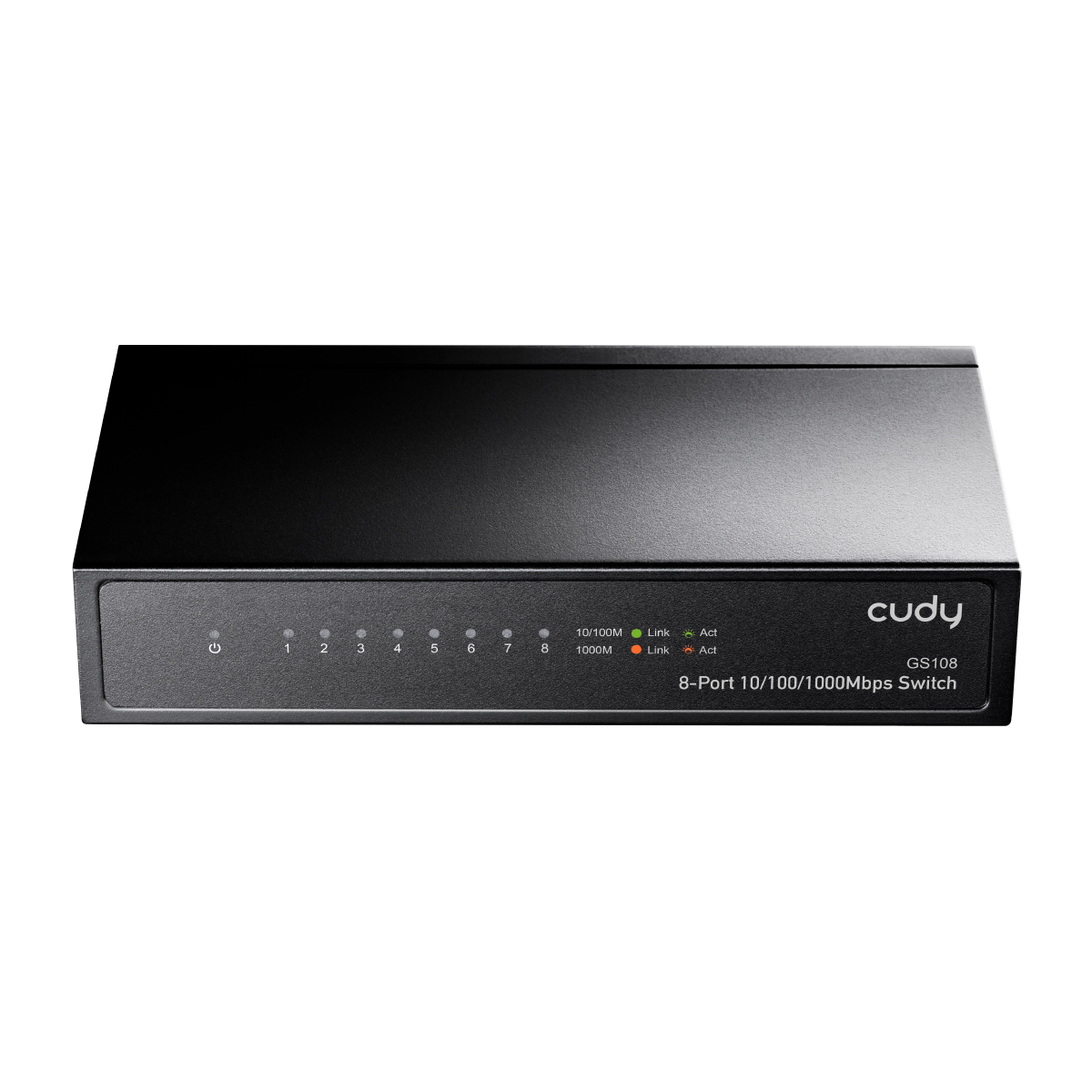 Cudy GS108 Switch 8-port crni, Crni