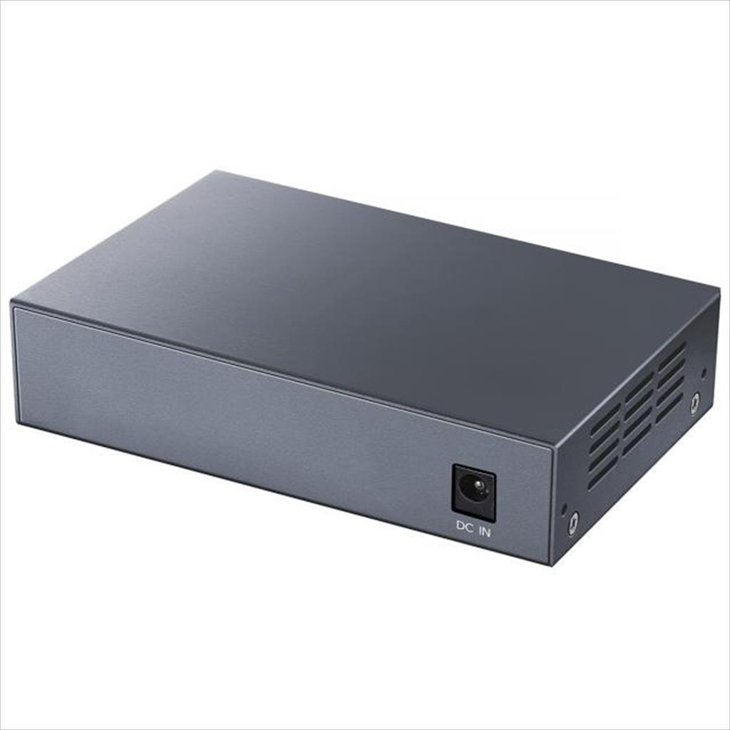 Cudy 60 GS1005P mrežni svič sa 5 gigabitnih portova 4xPOE+ Uplink